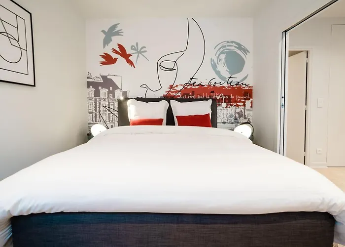 Апартаменты Cocteau : Au Coeur De La Rive Gauche, Neuf, Design, 2/4/6 Personnes *